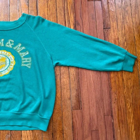 60’s College of William & Mary True Vintage Crewneck Sweater - Picture 9 of 16